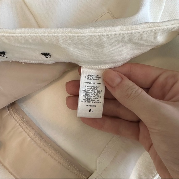 Express white suit pants size 6R - Picture 4 of 4